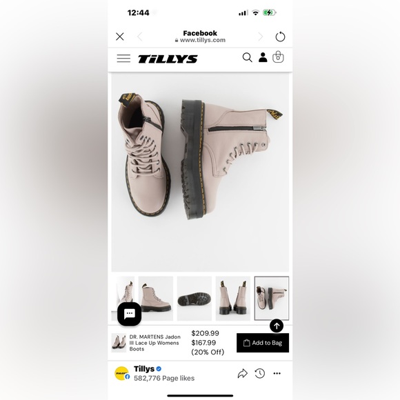 Dr Marten’s Jadon Boots - Picture 5 of 6